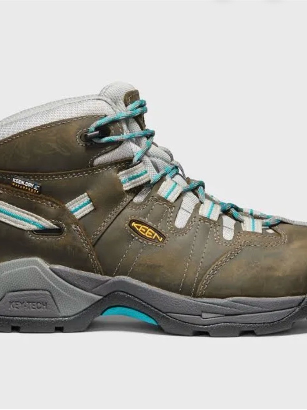 KEEN Utility Women’s Detroit XT Mid Steel Toe Waterproof Work Hiking Boot 7.5